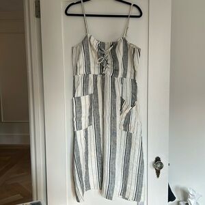 Reformation 100% linen sun dress